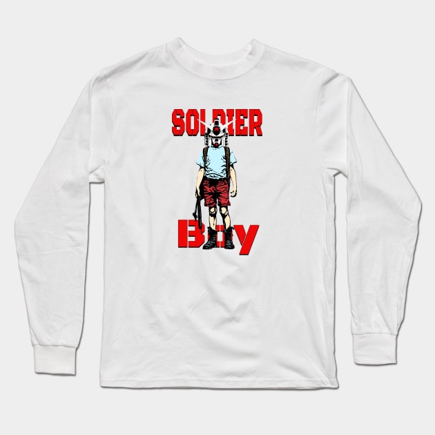 Soldier Boy Long Sleeve T-Shirt by kingkongmatsing